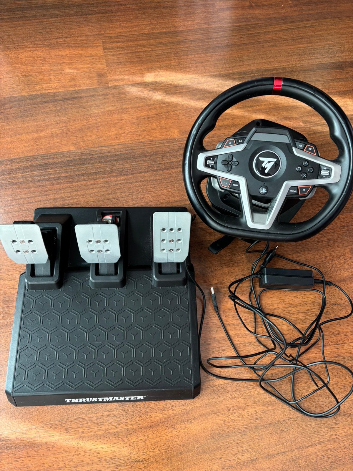 Thrustmaster stuur T248-PS met pedalen T3PM, Ophalen of Verzenden, Zo goed als nieuw, Stuur of Pedalen, PlayStation 4