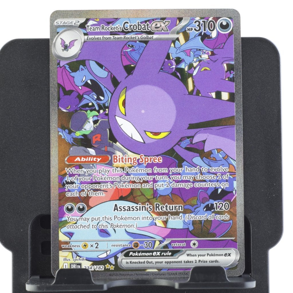 TCG Team Rocket's Crobat ex (DRI 234), Zo goed als nieuw