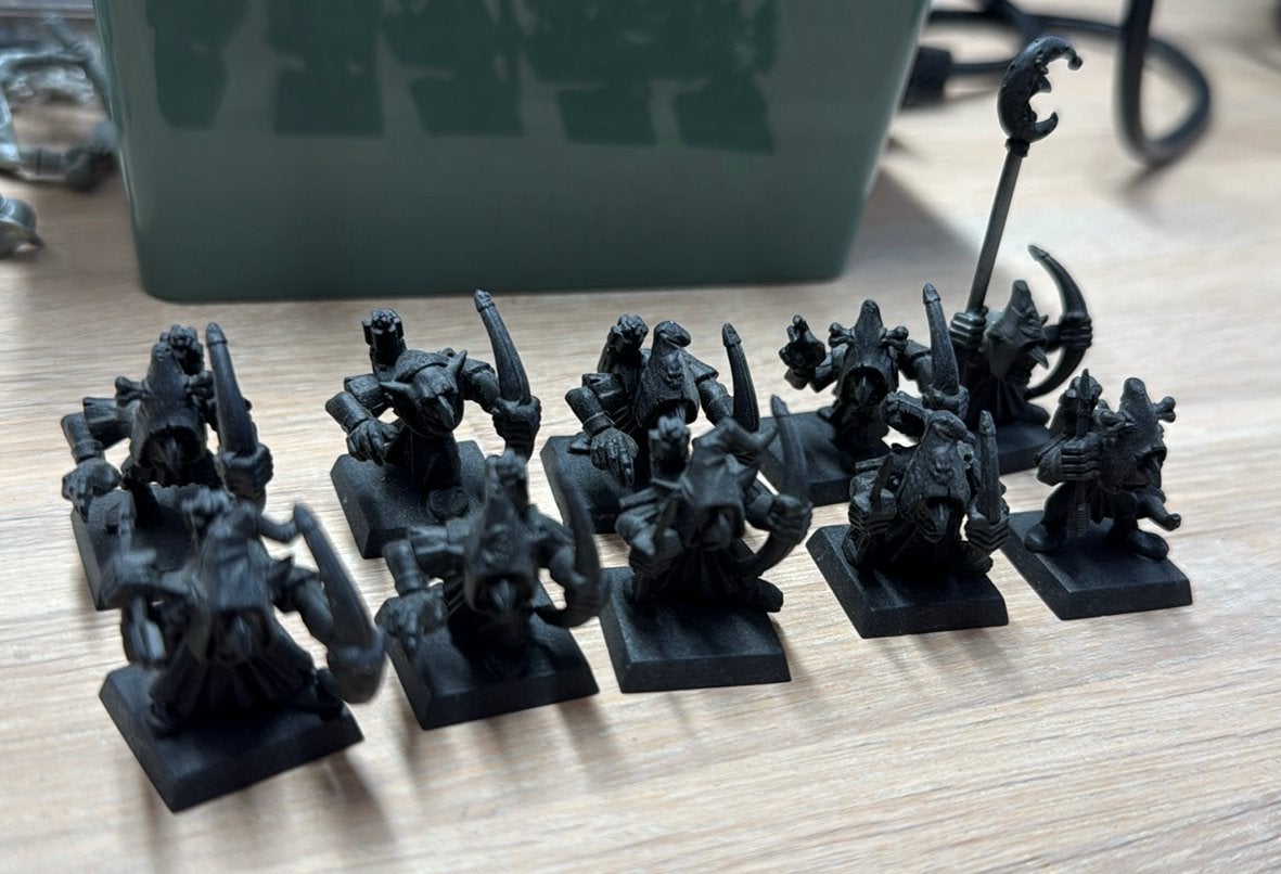 Warhammer Orcs & Goblins 10x Archers #1, Ophalen of Verzenden, Zo goed als nieuw, Warhammer