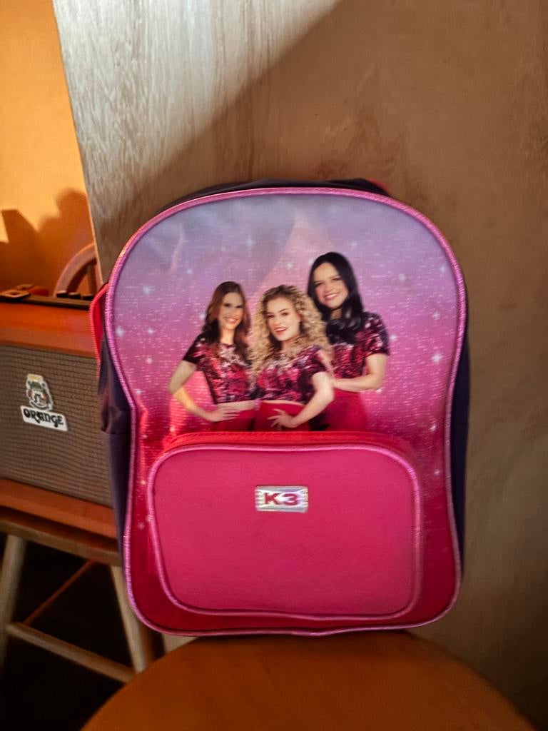 K3 Rugtas - Zo goed als nieuw, Ophalen, Zo goed als nieuw, Overige merken