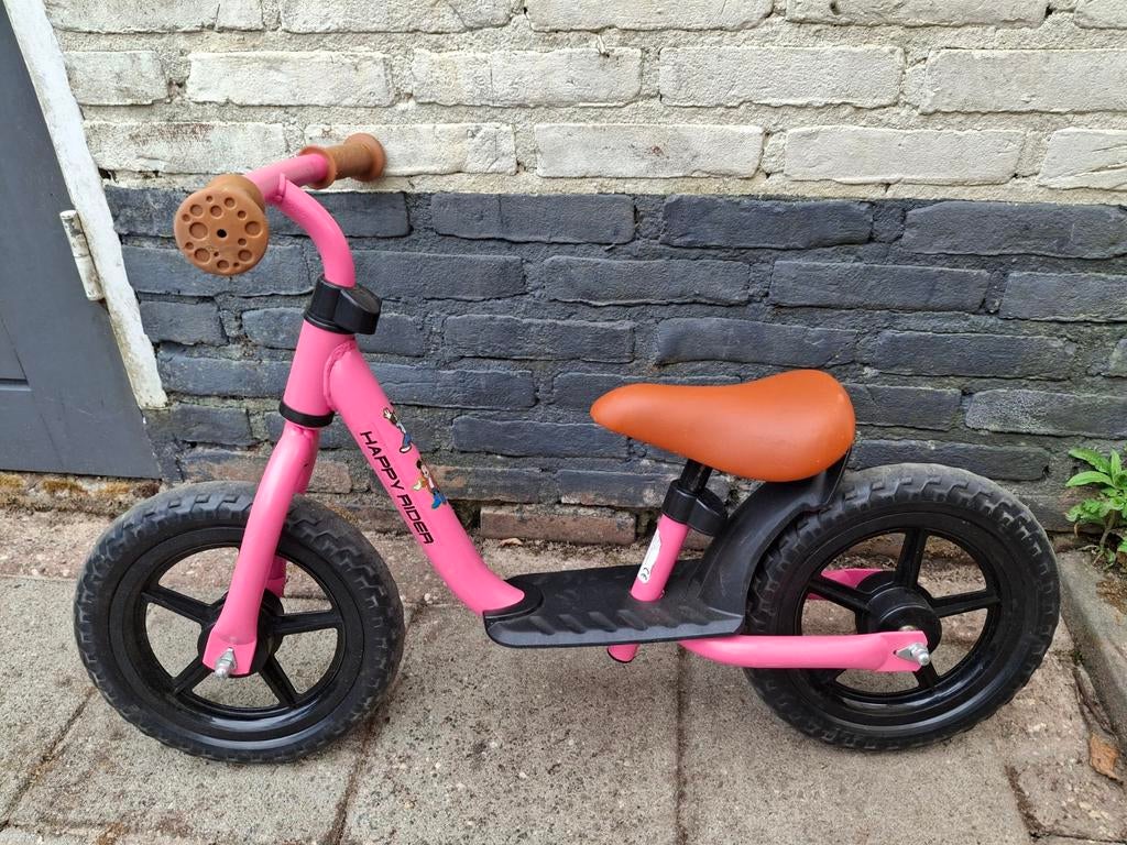 Loopfietsje, Ophalen, Loopfiets