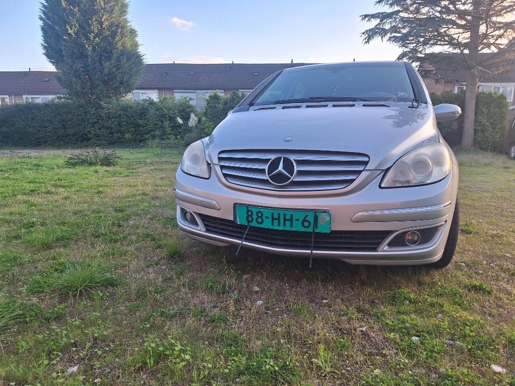 Mercedes-Benz B-Klasse 1.7 B170 5DRS CVT 2007 Grijs AUTOMAAT, Auto's, Stof, 4 cilinders, Bedrijf, 1260 kg