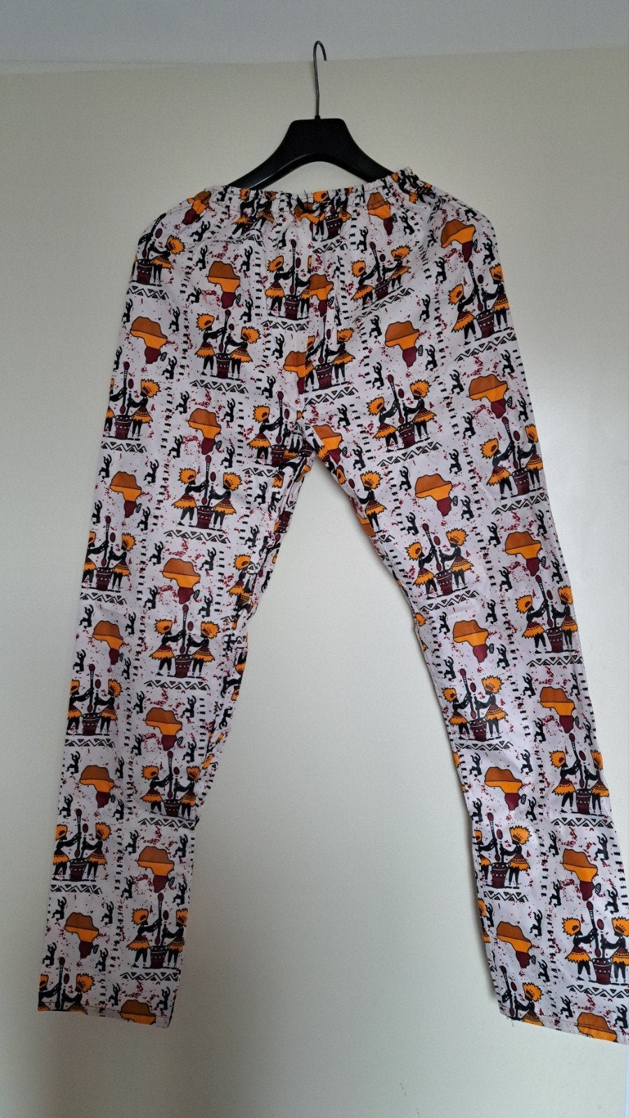 Afrikaanse stof broek maat M, Ophalen of Verzenden