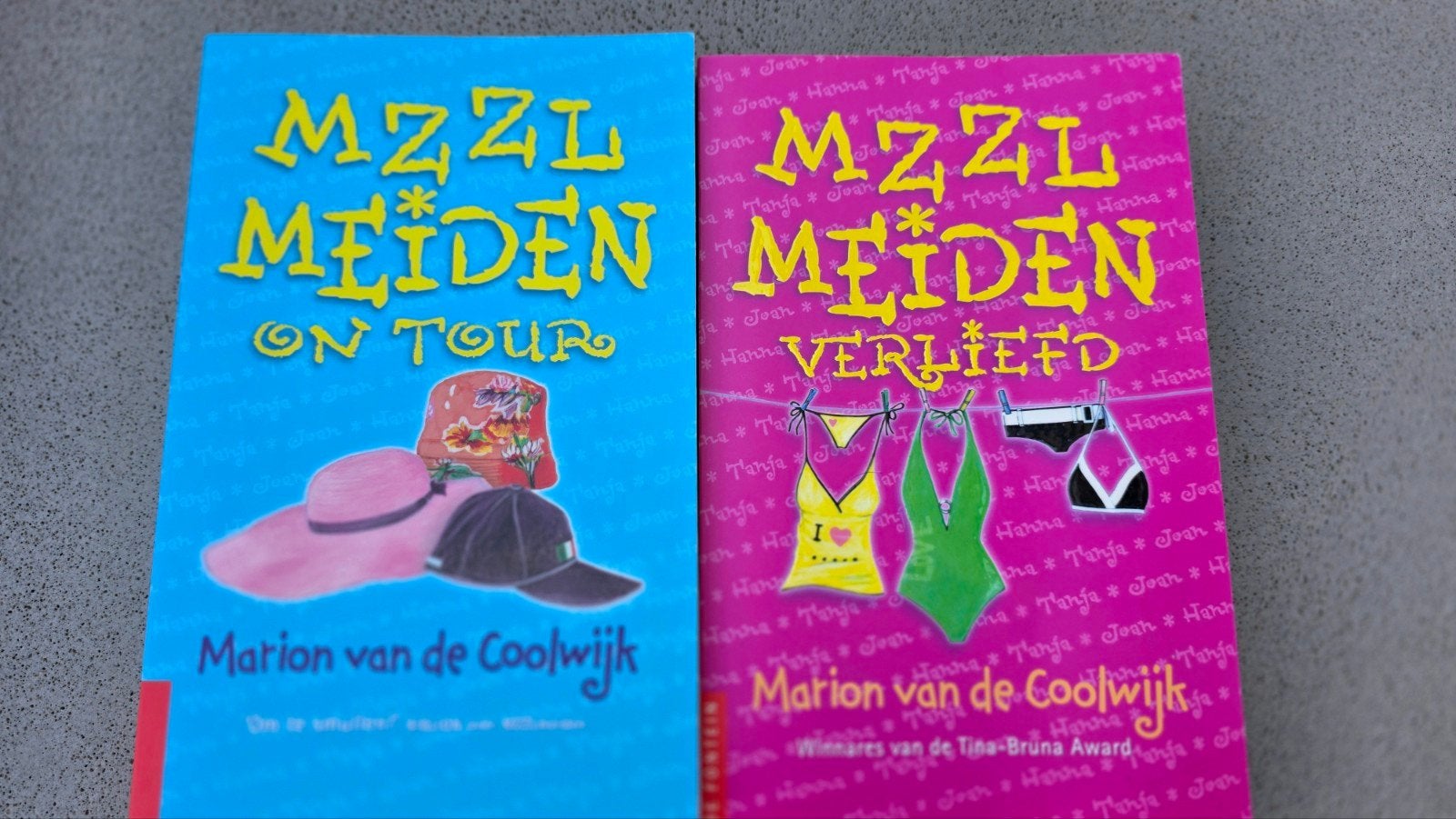 2 boeken MZZL MEIDEN, Boeken, Ophalen of Verzenden, Zo goed als nieuw, Marion van de Coolwijk, Verhalen