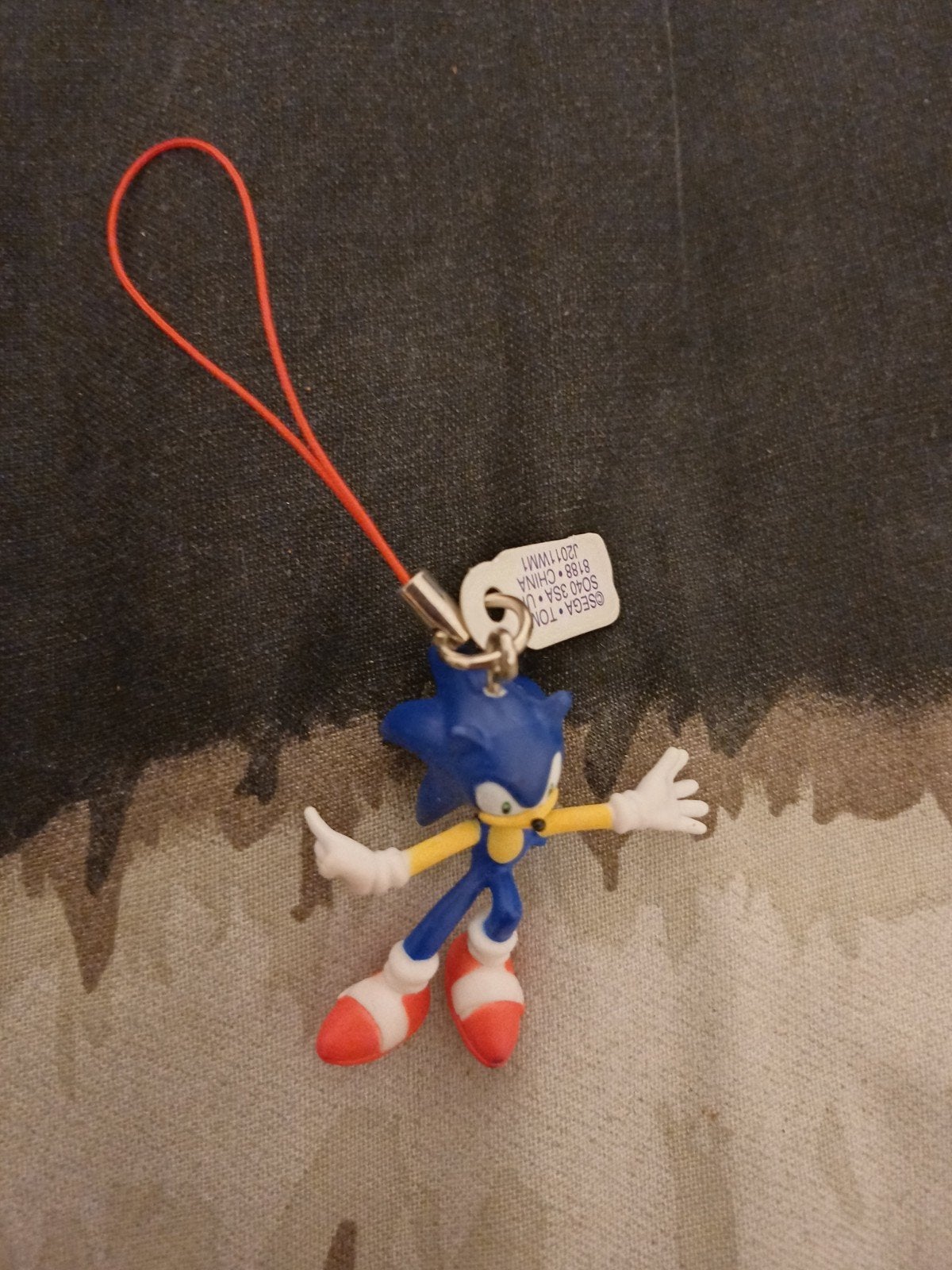 Sonic the Hedgehog Phone Charm, Ophalen of Verzenden, Zo goed als nieuw, Knuffel of Figuurtje
