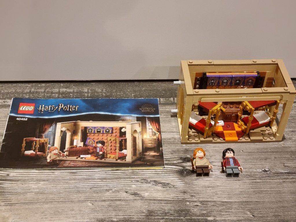 LEGO Harry Potter 40452 - Zweinstein Griffoendor slaapzalen, Compleet, Gebruikt, Lego, Harry Potter
