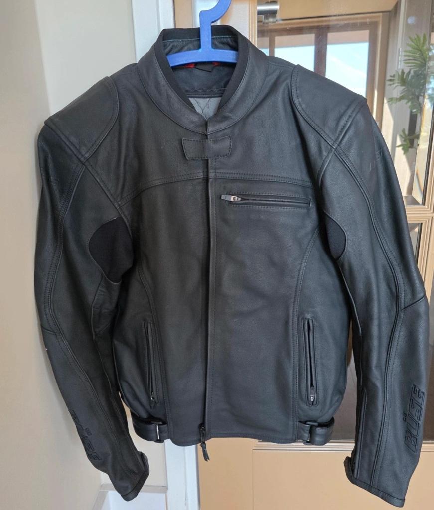 Büse leren motorjas maal L/52, Motoren, Kleding | Motorkleding, Jas | textiel, Heren, Tweedehands, Ophalen