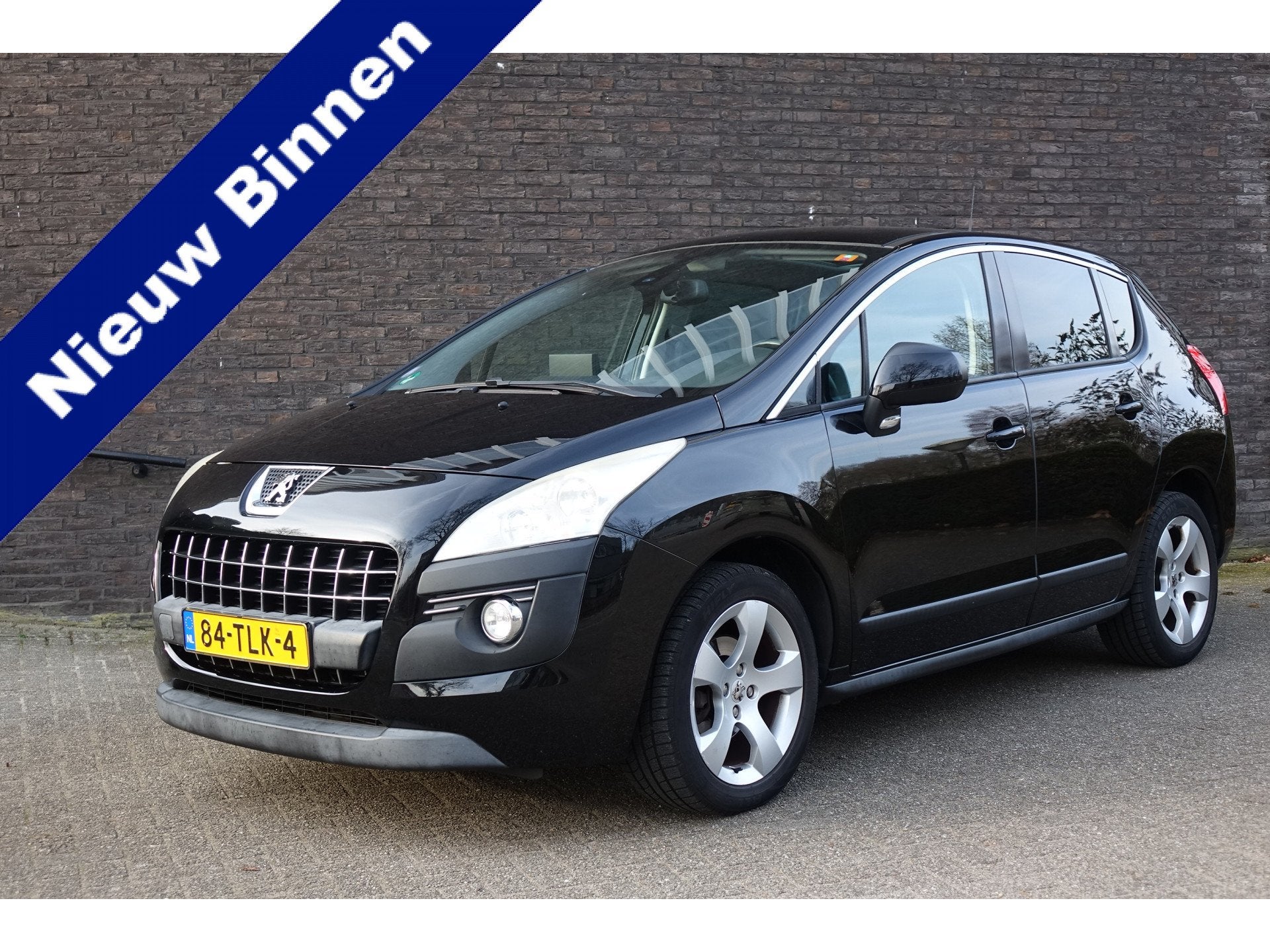 Peugeot 3008 1.6 VTi Active, panoramadak, navigatiesysteem,, Auto's, Voorwielaandrijving, Gebruikt, 4 cilinders, Zwart