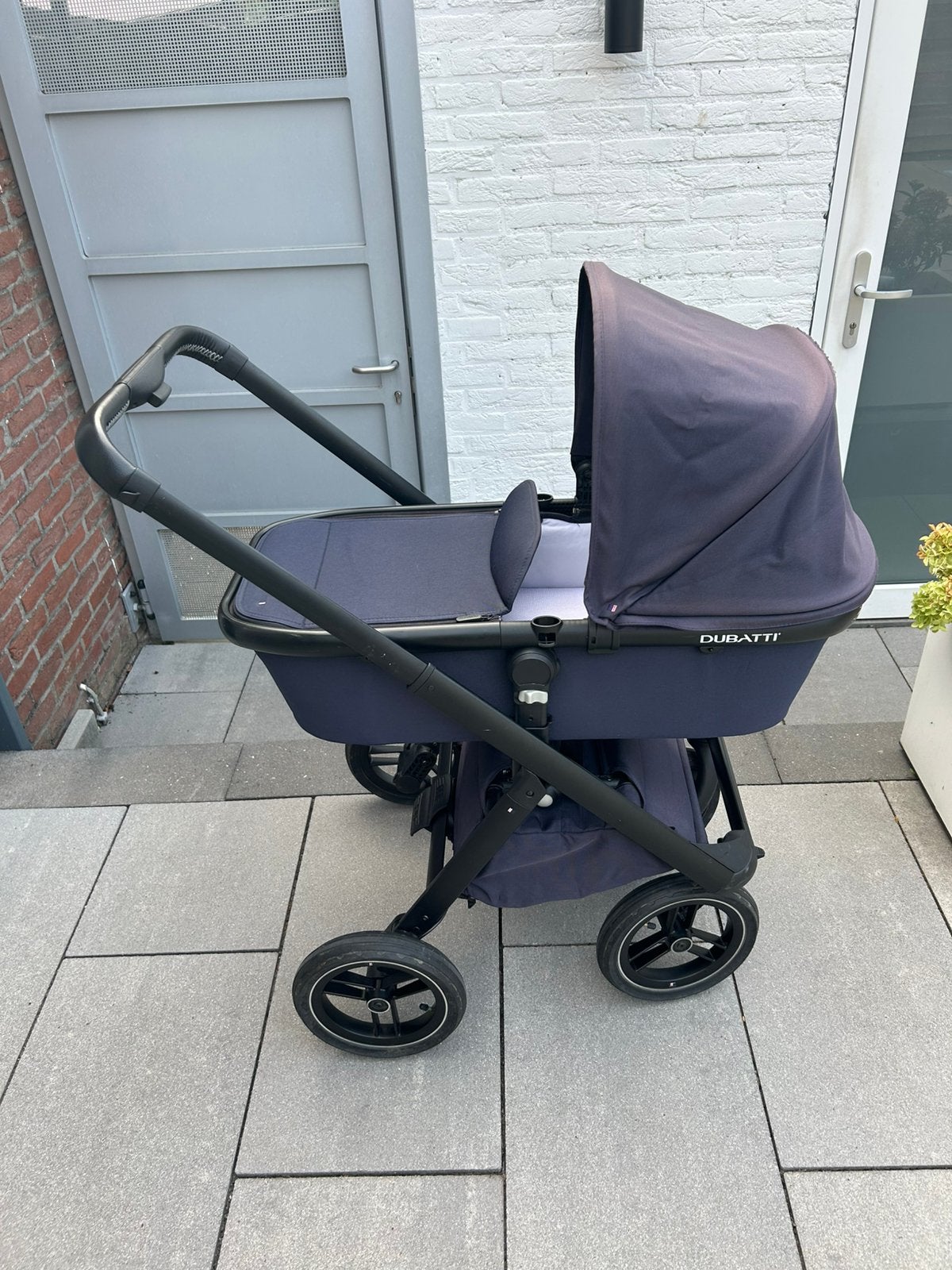 Dubatti One Kinderwagen 2-in-1, Kinderen en Baby's, Kinderwagens en Combinaties, Gebruikt, Verstelbare duwstang, Combiwagen, Ophalen