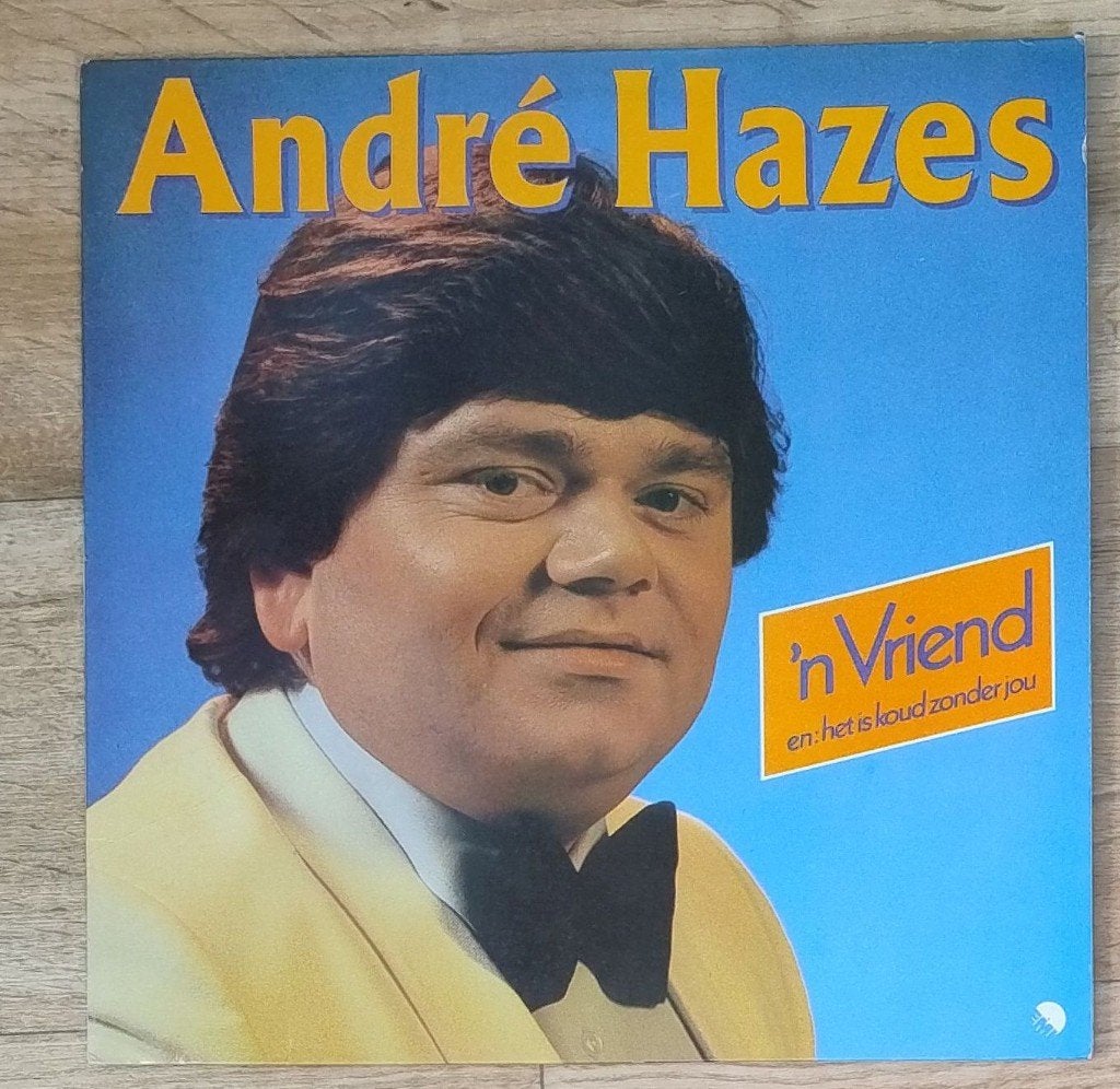 LP ANDRE HAZES 'n vriend superconditie, LP, Ophalen of Verzenden, Zo goed als nieuw, Levenslied of Smartlap