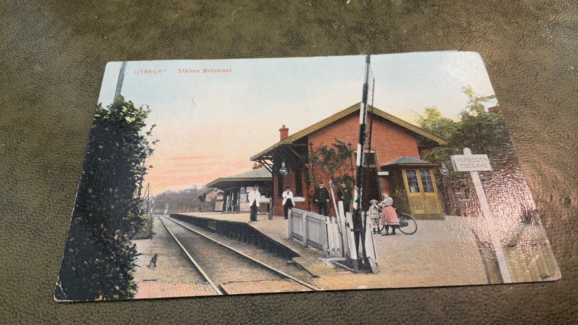 Ansichtkaart Utrecht Station Biltstraat (1916), Ophalen of Verzenden, Voor 1920, Utrecht