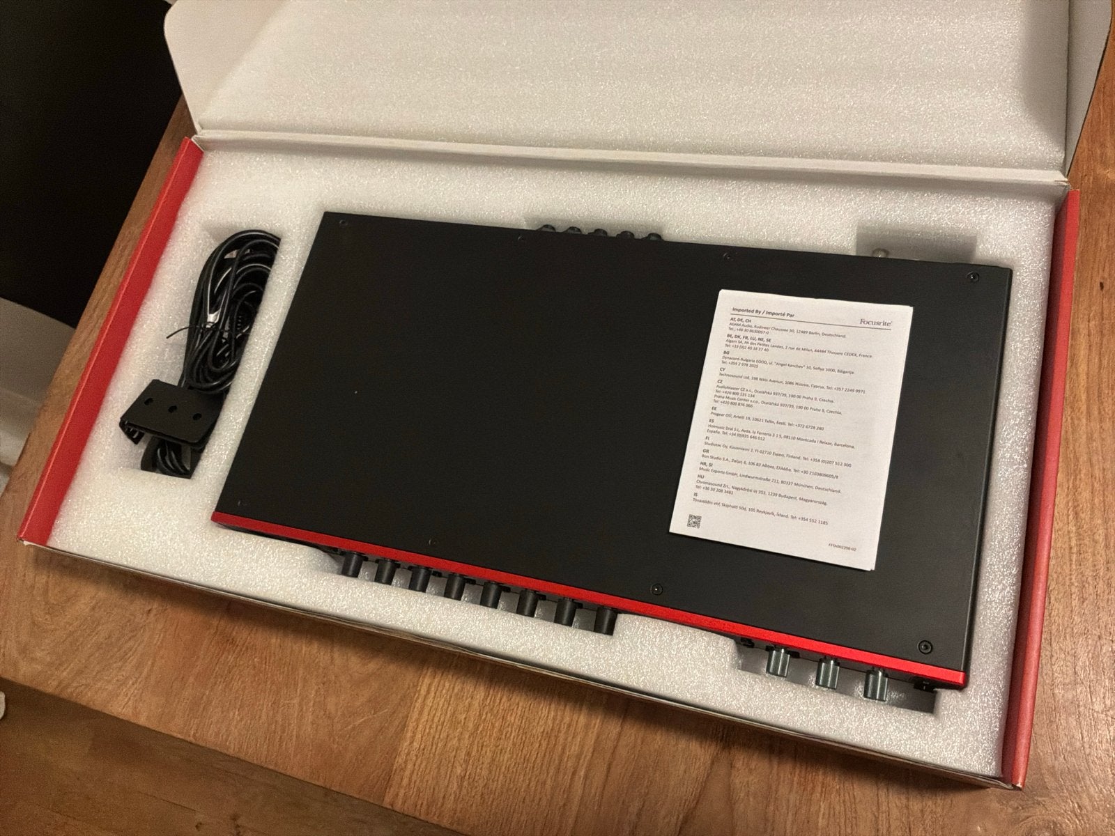 Focusrite Scarlett 18i20 Audio Interface 3rd gen, Ophalen of Verzenden, Zo goed als nieuw, 20 kanalen of meer, Microfooningang