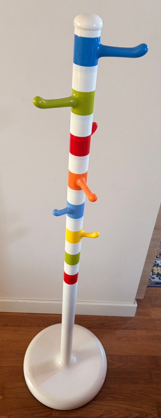 Krokig kapstok kleur Ikea - vintage, Ophalen, Overige materialen, Gebruikt, 100 tot 150 cm