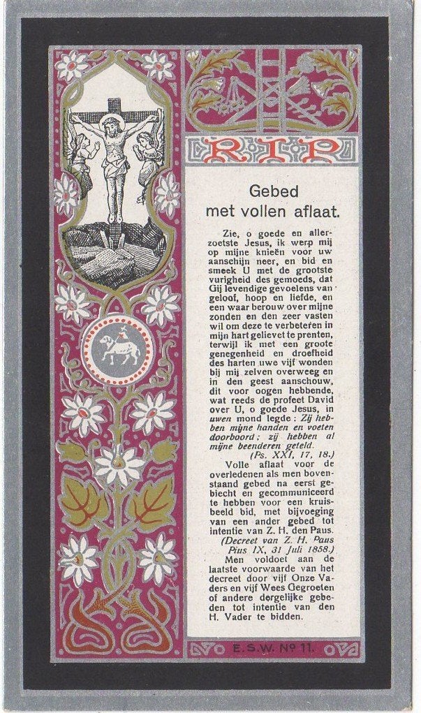 zr. Maria Johanna Pas 1879 Arnhem + 1951 Hintham, 71 jaar, Verzenden
