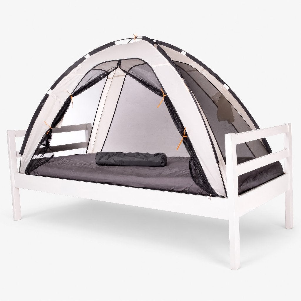 DERYAN bedtent Cream 200 × 90 cm | Fijnmazige klamboe, Ophalen, Overige merken, Jongetje of Meisje, Ritssluiting