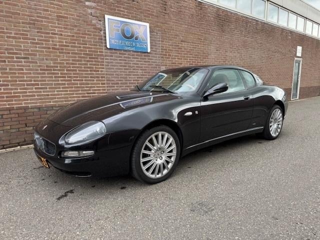 Maserati Coupe 4.2 V8 Cambiocorsa 2003 Zwart, Auto's, Automaat, 8 cilinders, 390 pk, 4 stoelen
