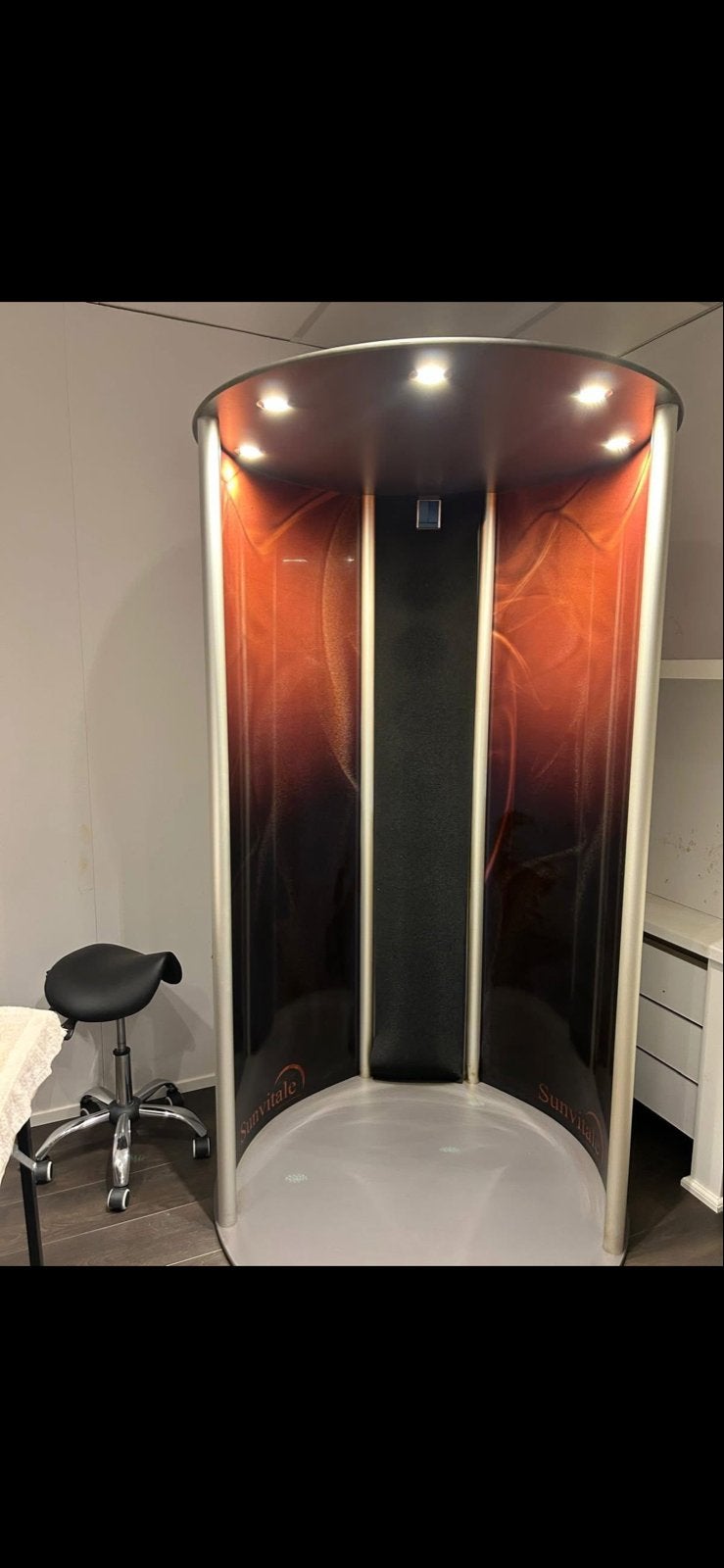 Professionele Spraytan Cabine - Sunvital, Ophalen of Verzenden, Gebruikt, Overige modellen, Minder dan 10 lampen