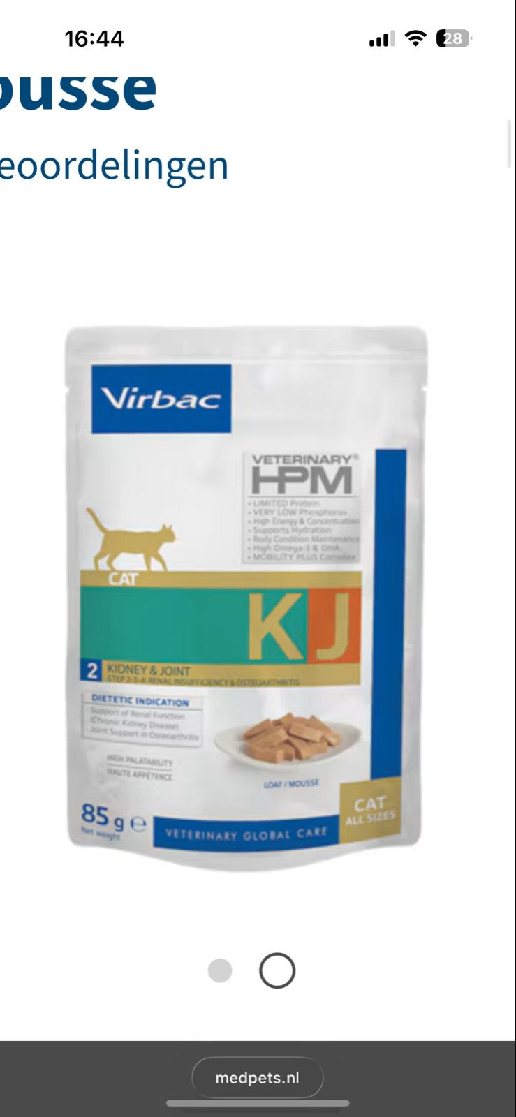 24 x  natvoer HPM Kidney & Joint Loaf, Dieren en Toebehoren, Ophalen of Verzenden, Kat