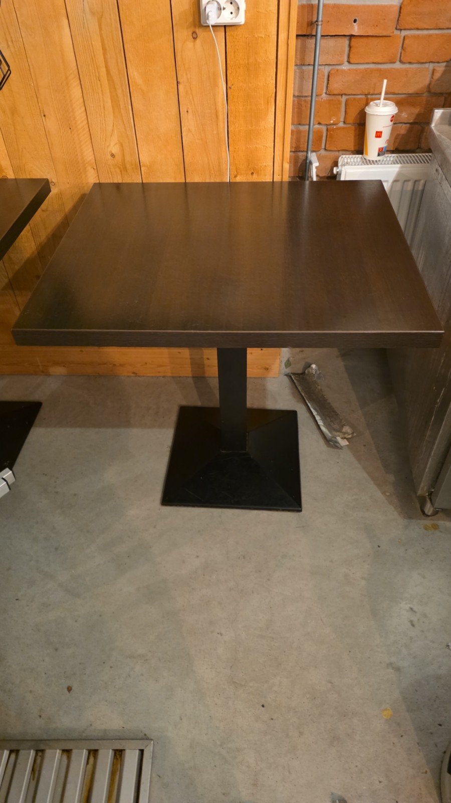 partij horeca tafels, Gebruikt, 50 tot 100 cm, Modern, Industrieel, Vierkant
