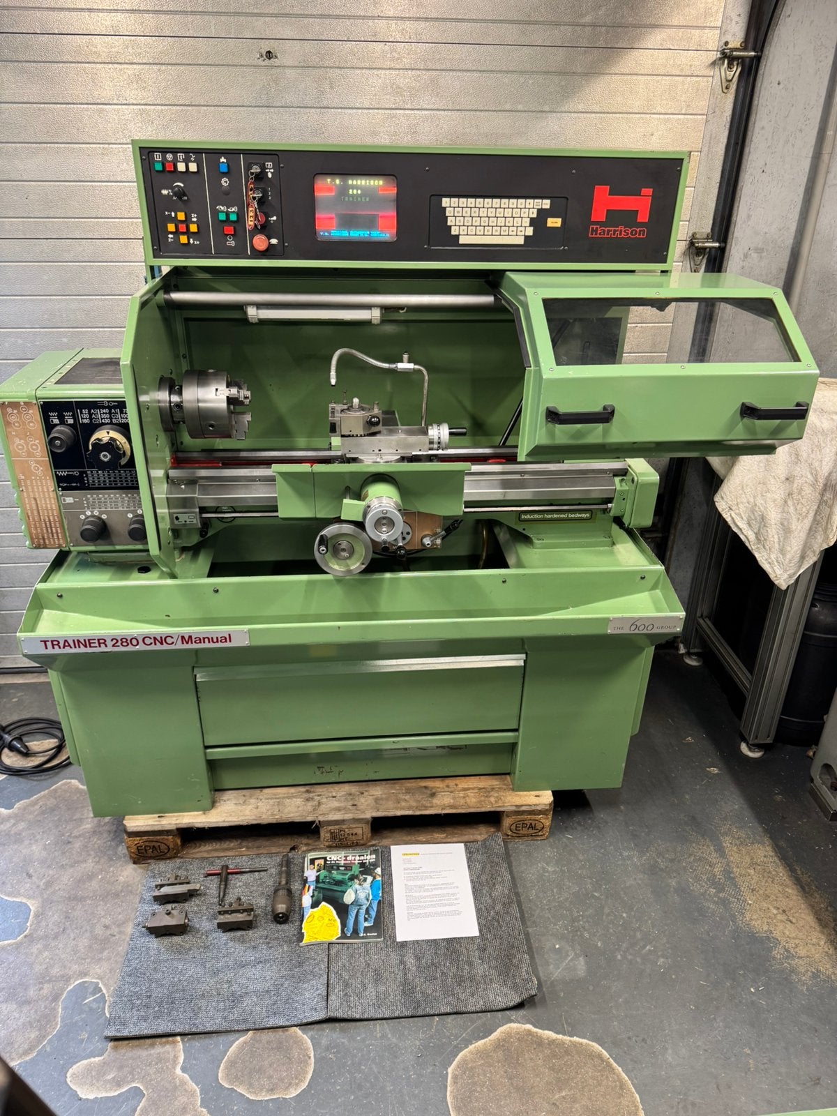 Harrison Trainer 280 CNC/Manual Draaibank Metaaldraaibank, Doe-het-zelf en Verbouw, Ophalen, Gebruikt, Metaaldraaibank