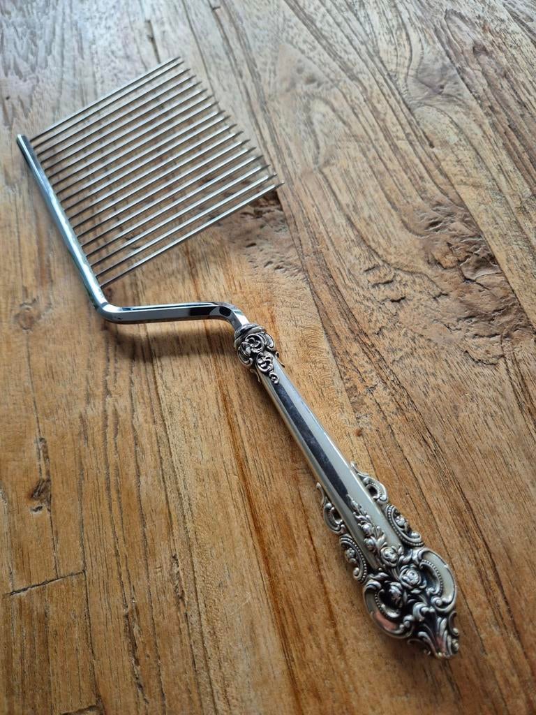 Zilveren Cake breaker., Ophalen of Verzenden