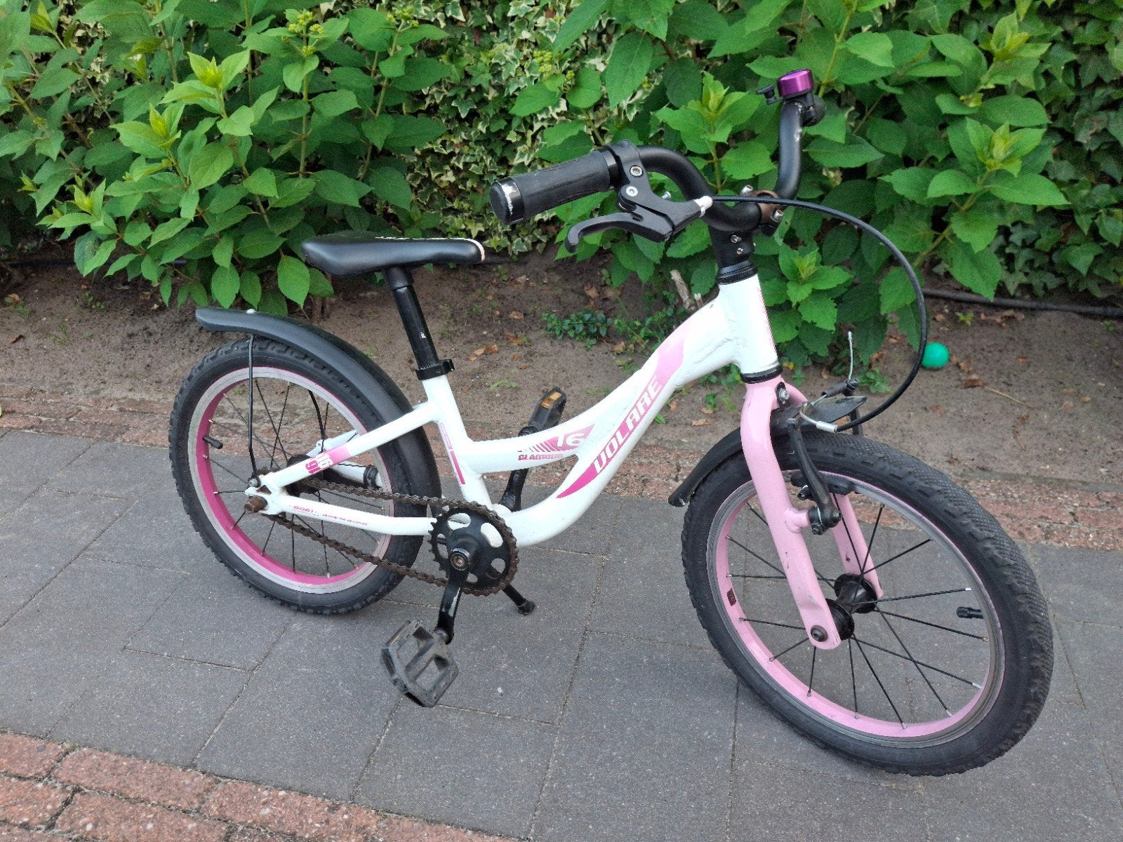 Sportief meisjes fietsje, Ophalen, Terugtraprem, Volare, 16 tot 20 inch