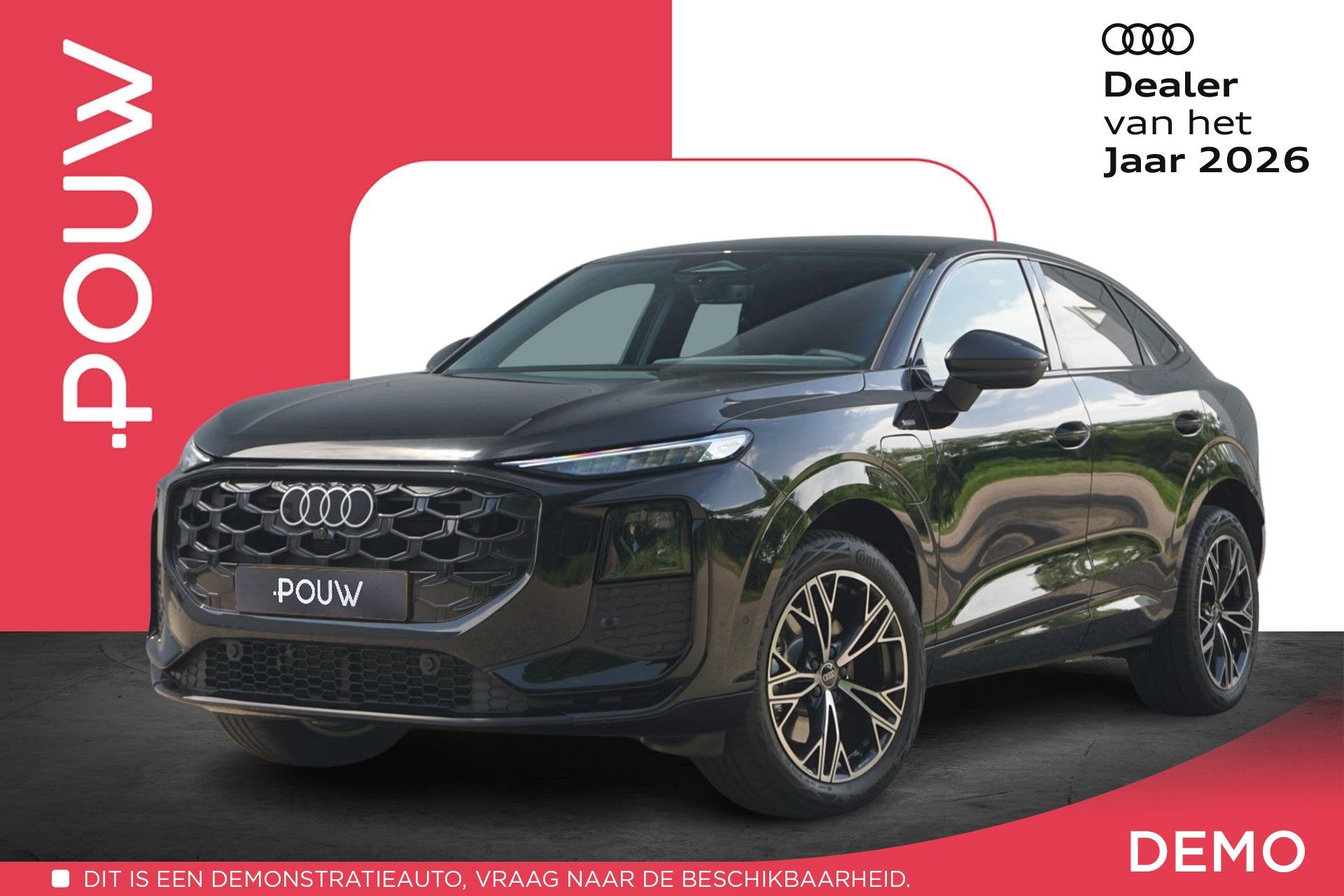 Audi Q3 Sportback 1.5 e-hybrid 272pk S edition | Techniekpak, Auto's, Audi, 1800 kg, 1498 cc, 4 cilinders, 150 min