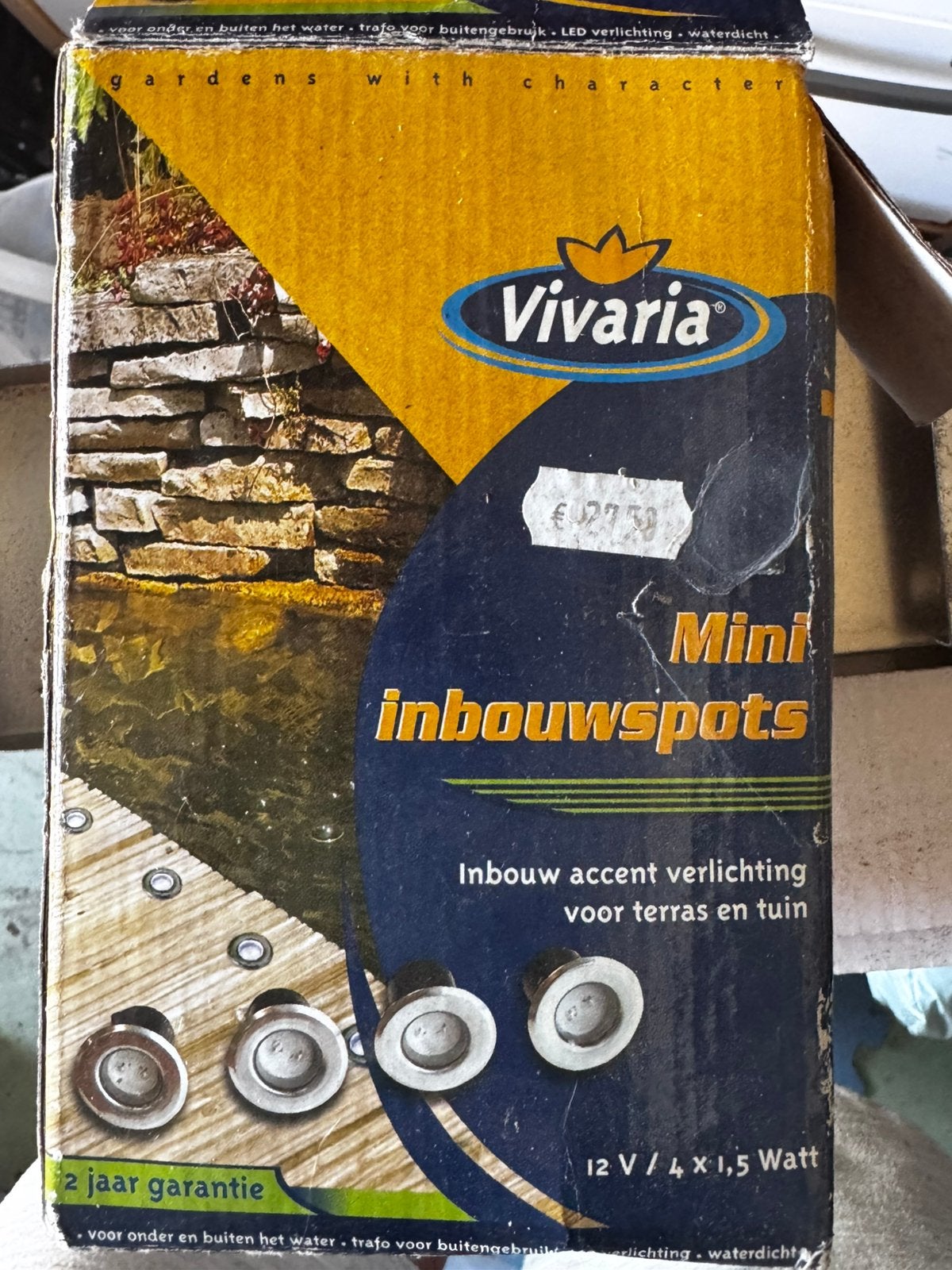 Mini inbouwspots buiten, Ophalen of Verzenden, Nieuw, Netvoeding, Minder dan 50 watt