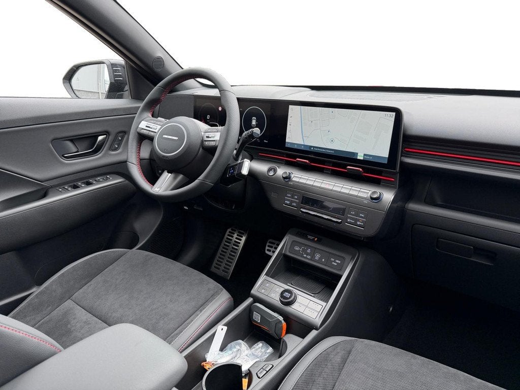 Hyundai Kona Electric N Line Sky 64.8 kWh | NU TOT €4.000,, Auto's, Hyundai, 12 maanden, Zwart, Nieuw, SUV of Terreinwagen