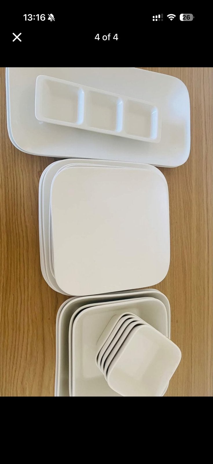 Kitchen Tableware ( Keuken serviesset) / Dinner set, Ophalen, Zo goed als nieuw, Schaal