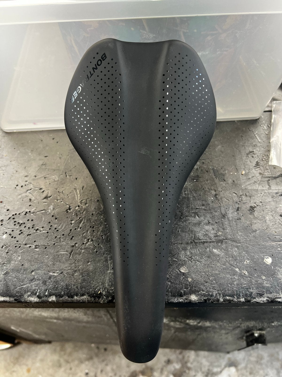 Bontrager MTB zadel - Zo goed als nieuw, Fietsen en Brommers, Fietsonderdelen, Kunststof, Ophalen of Verzenden, Zo goed als nieuw