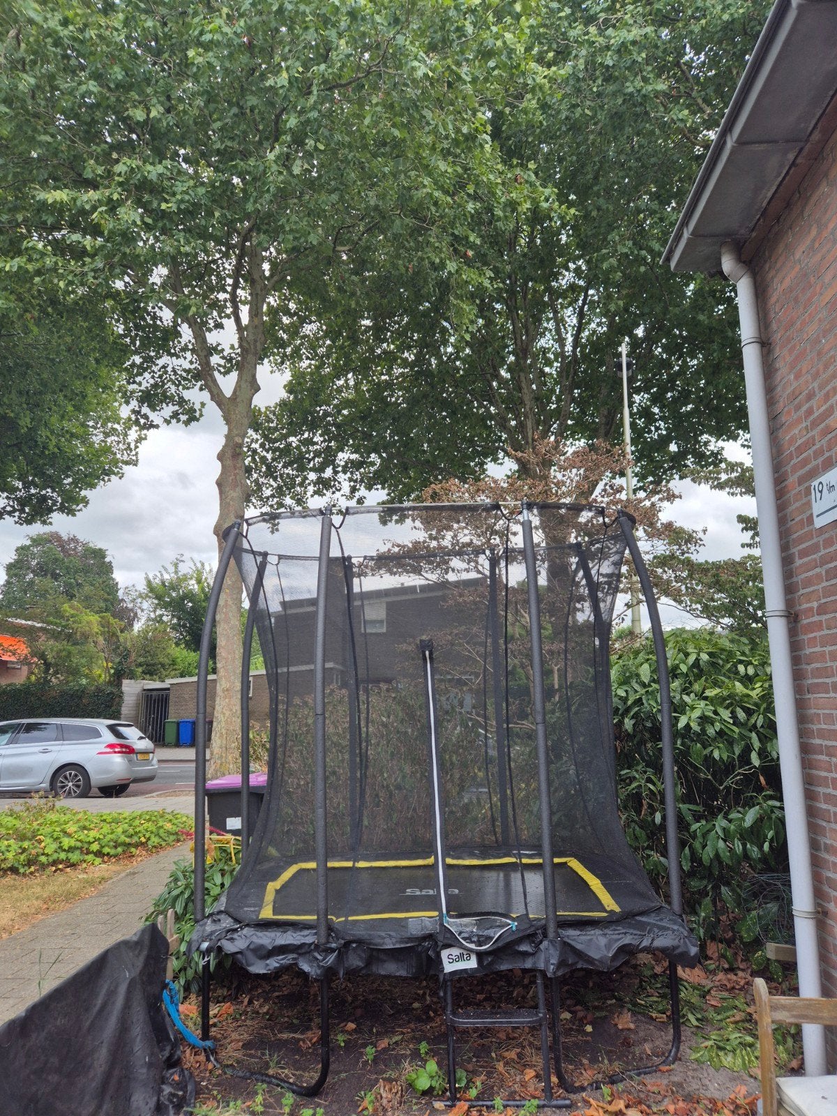 Salta Trampoline Comfort Edition 153x214 cm + afdekhoes, Ophalen, Zo goed als nieuw