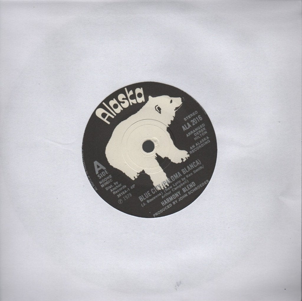 Harmony Blend – Blue City (Paloma Blanca), 7 inch, Ophalen of Verzenden, Zo goed als nieuw, Pop