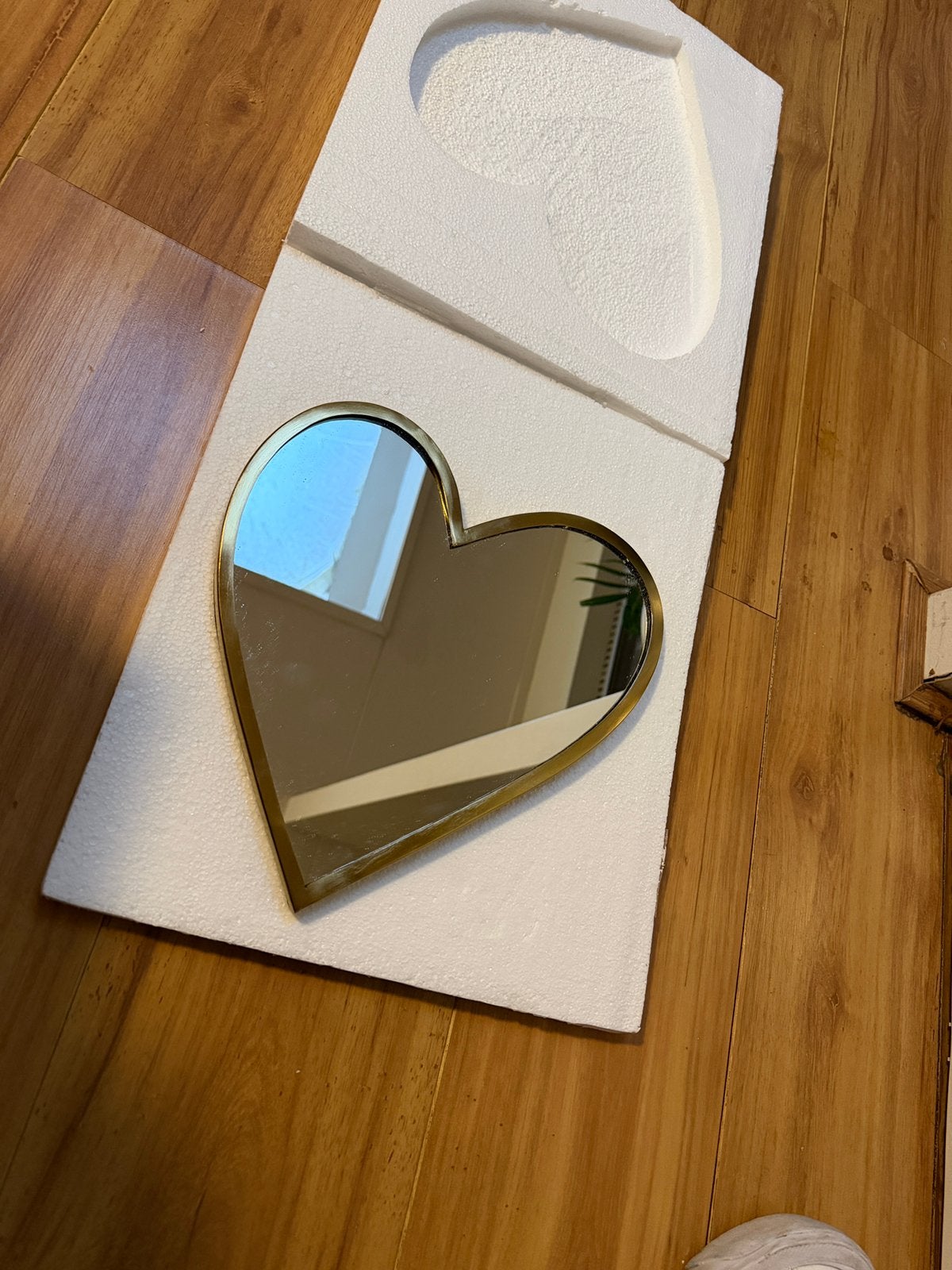 vtwonen Hart Spiegel Goud – 30 cm – Gloednieuw in Doos, Huis en Inrichting, Woonaccessoires | Spiegels, Minder dan 50 cm, Nieuw