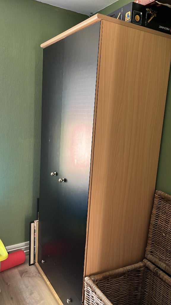 Kleding kast, Ophalen, Gebruikt, 50 tot 100 cm, Met lade(s)