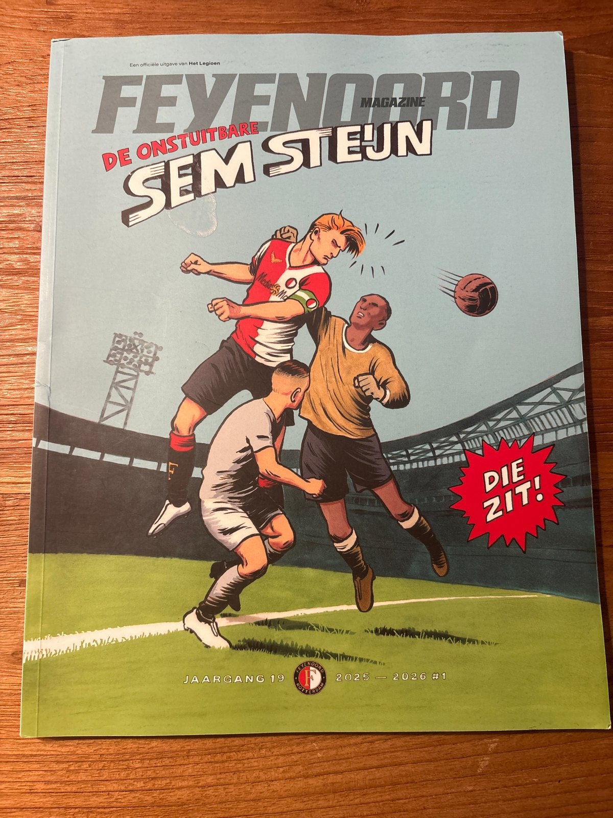 Feyenoord Magazine: De Onstuitbare Sem Steijn (Jaargang 19), Ophalen of Verzenden, Zo goed als nieuw, Sport en Vrije tijd