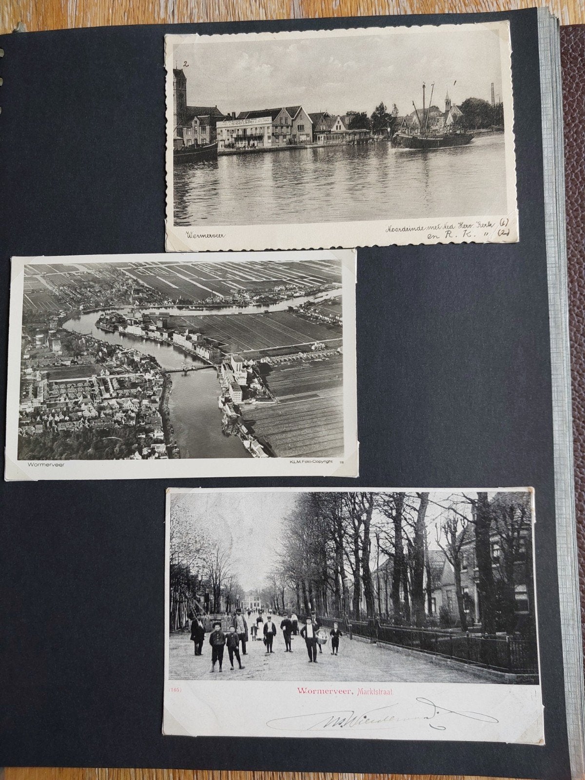 Ansichtkaarten Wormerveer, Zaandam, Oisterwijk, Den Bosch, Ophalen of Verzenden