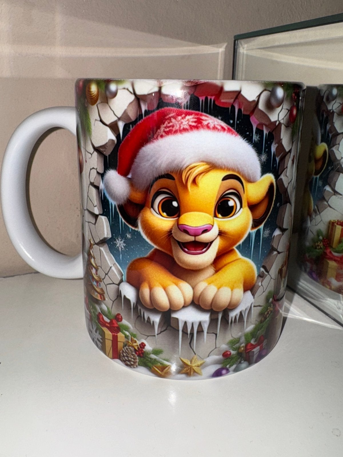 Disney Simba mok kerst, Verzamelen, Disney, Ophalen of Verzenden, Nieuw, Servies