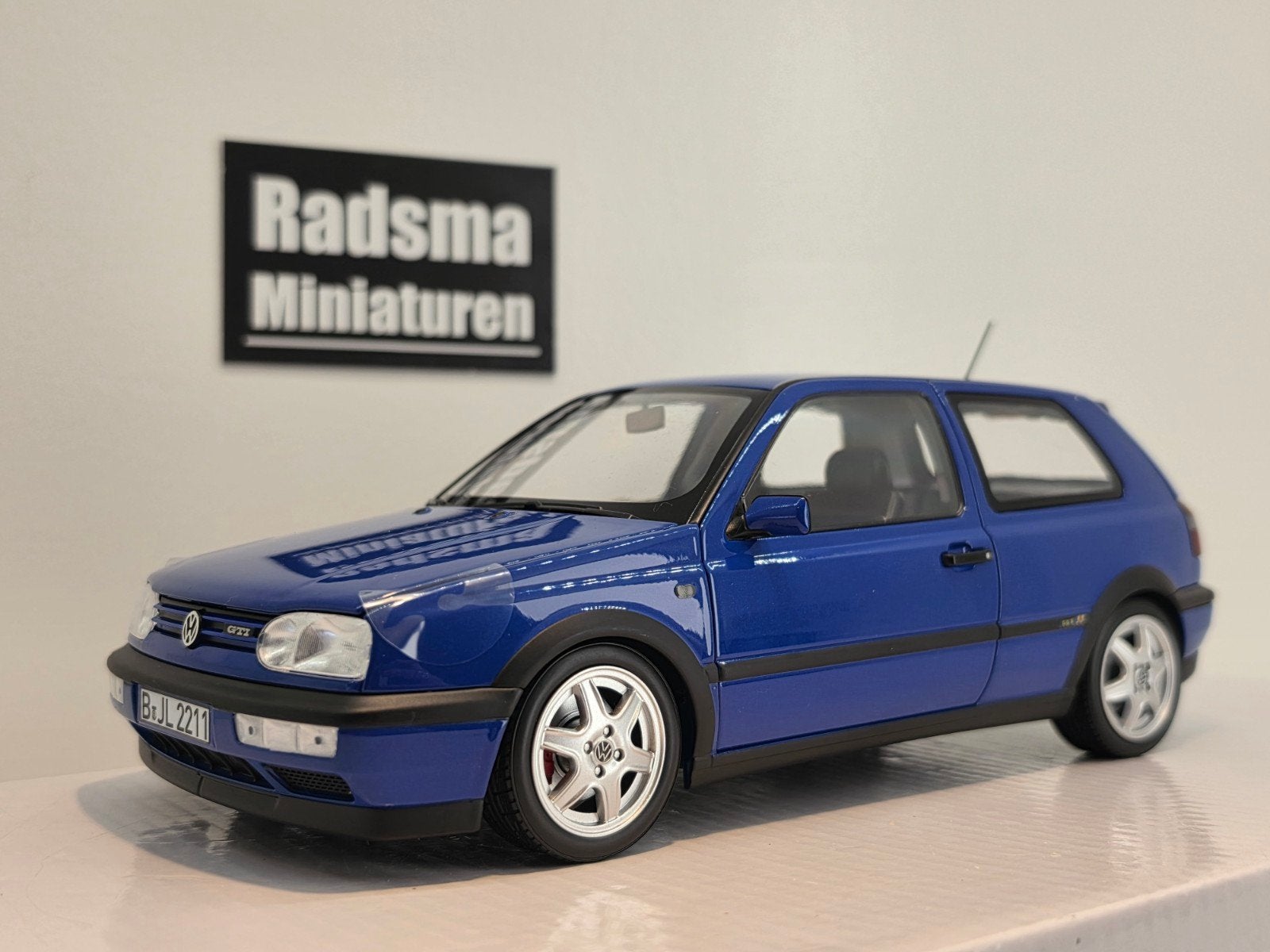 Volkswagen Golf Mk3 GTI Color Concept Jazz blue - 1:18 Norev, Auto, Nieuw, Norev, Ophalen of Verzenden