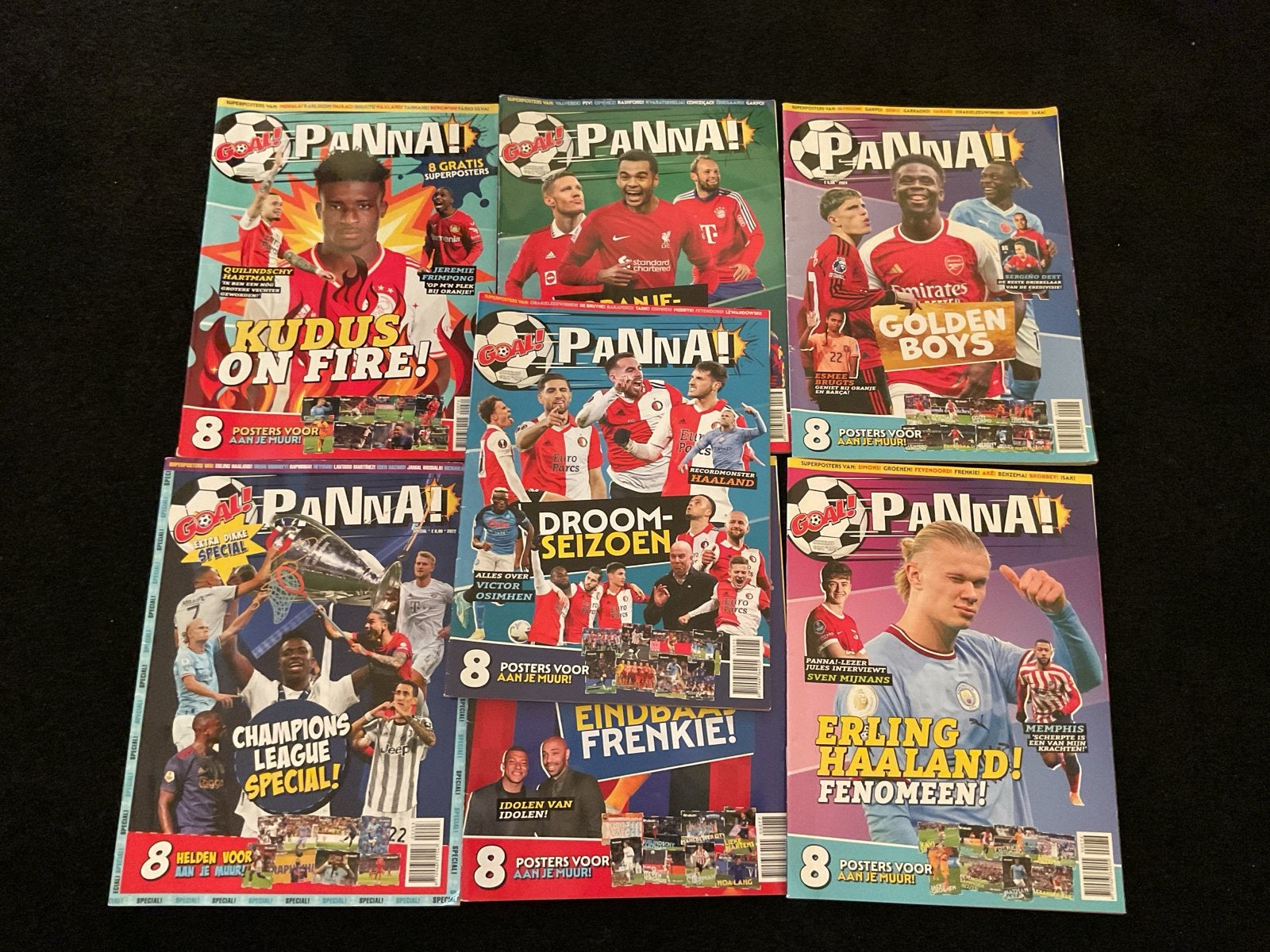 Panna! Voetbaltijdschriften - Diverse edities, Ophalen, Zo goed als nieuw, Sport en Vrije tijd