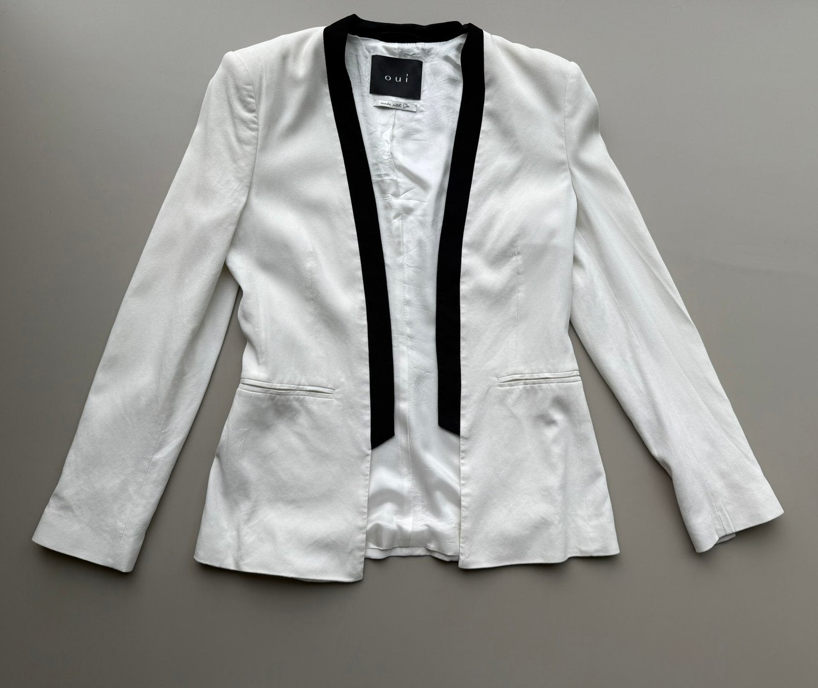Oui blazer maat 36 S, Kleding | Dames, Wit, Ophalen of Verzenden, Jasje, Maat 36 (S)