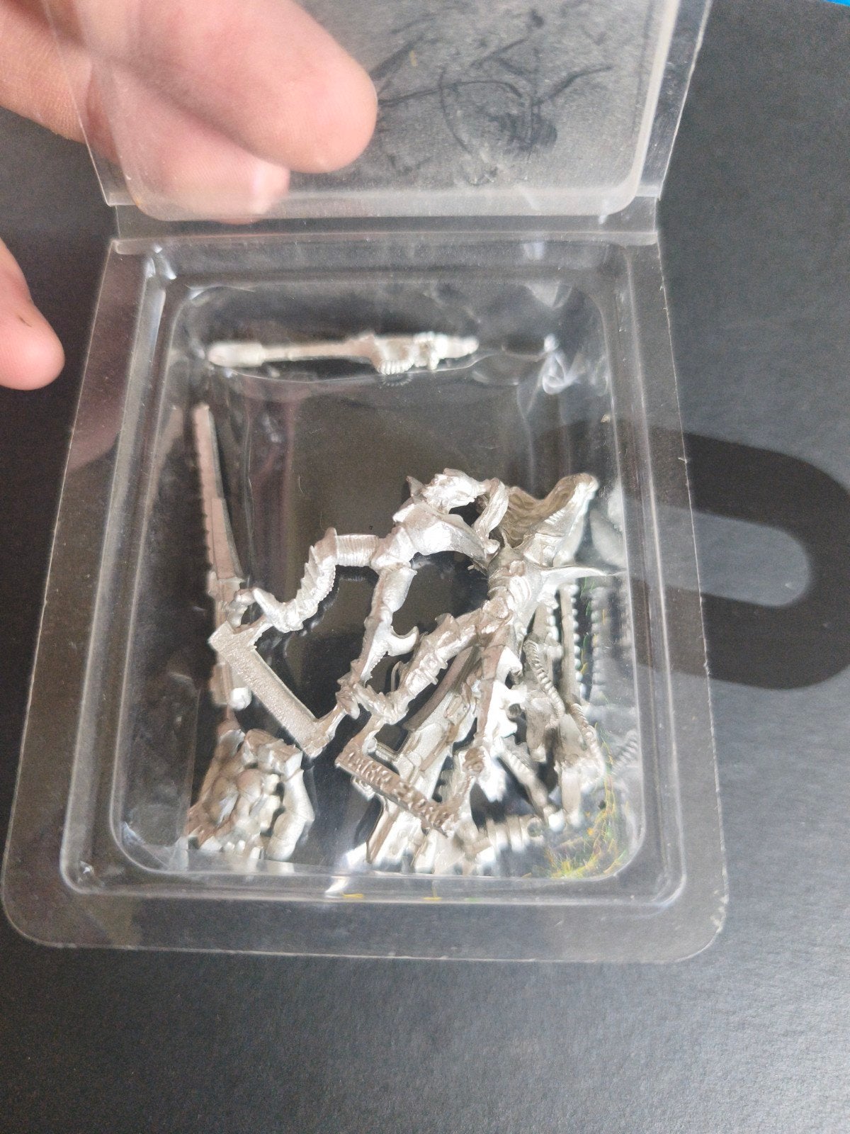 Warhammer 40K Dark Eldar Tin met 2 Figuren en Wapens, Ophalen of Verzenden, Zo goed als nieuw, Warhammer 40000, Figuurtje(s)