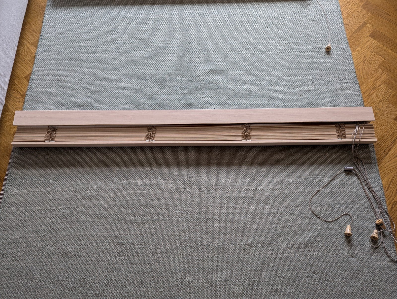 Luxaflex lamellen b*h 156 *117 cm, Ophalen, 156 cm, Gebruikt, Beige