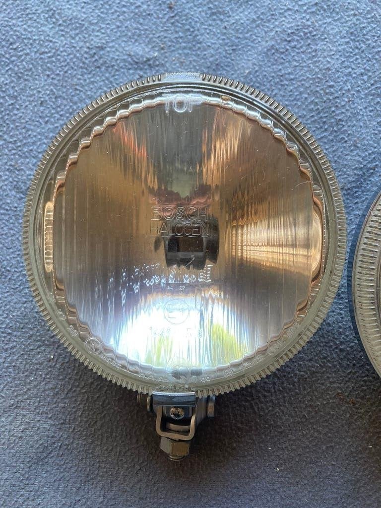 Oldtimer 2 Bosch verstralers type 160, Auto-onderdelen, Verlichting, Ophalen of Verzenden, Gebruikt
