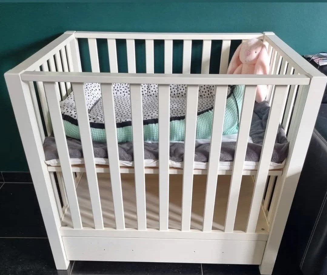 Witte box, Kinderen en Baby's, Boxen, Ophalen, Gebruikt, Boxkleed