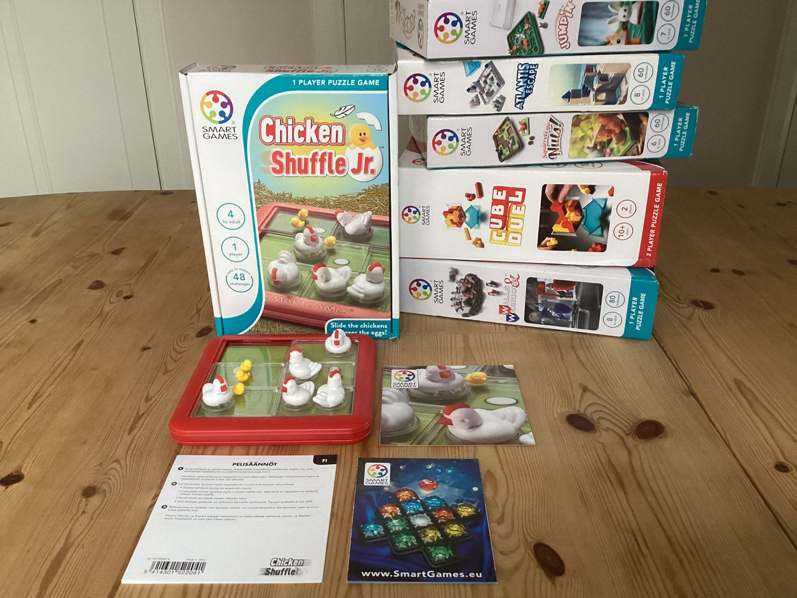 NIEUWSTAAT Smart Games Chicken Shuffle Jr., Ophalen of Verzenden, Zo goed als nieuw