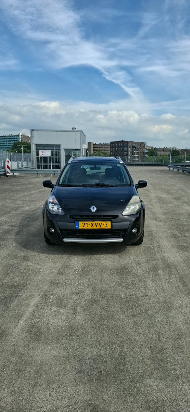 Clio 1.2 TCE 76KW Estate '12 PANO AIRCO NAVI, Auto's, Renault, Voorwielaandrijving, Zwart, 4 cilinders, 1095 kg