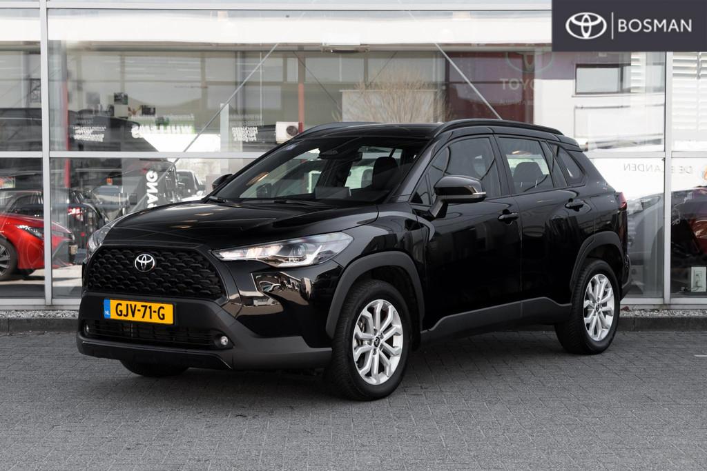 Toyota Corolla Cross Hybrid 140 Active, Auto's, Toyota, Stof, Gebruikt, Zwart, Origineel Nederlands