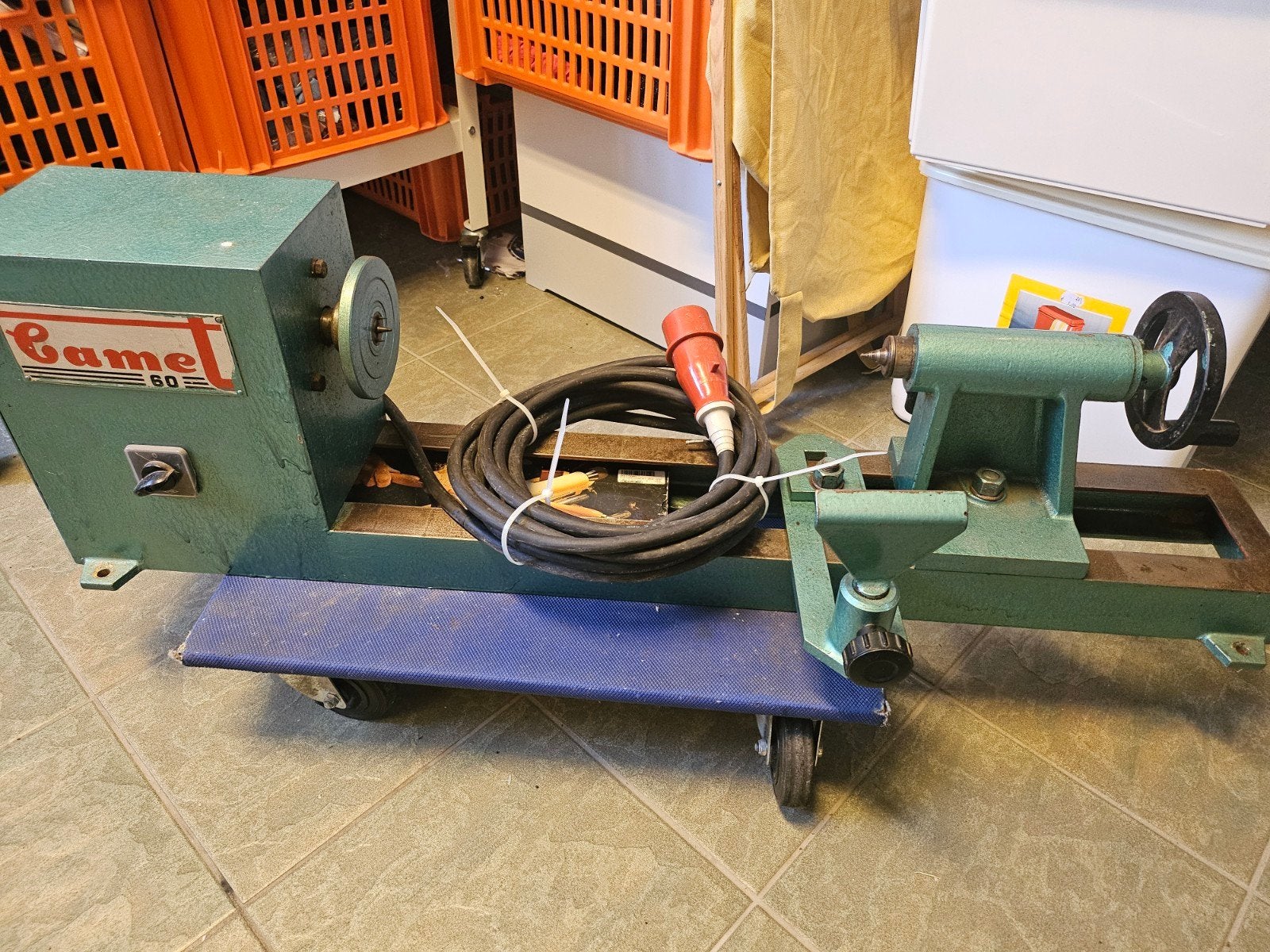 Camel 80 Houtdraaibank op krachtstroom, Ophalen, Gebruikt, Houtdraaibank, Minder dan 500 mm