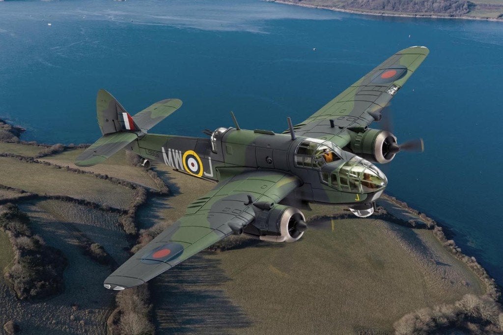 Bristol Beaufort No.217 Sqn Royal Air Force Corgi AA28902, Hornby Italia SRL Viale die Caduti del Lavoro customerservices.it@hornby.com